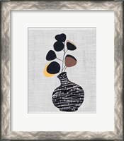Framed 'Decorated Vase with Plant I' border=