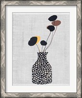Framed 'Decorated Vase with Plant II' border=
