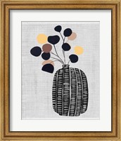 Framed 'Decorated Vase with Plant III' border=