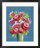 Bashful Bouquet II Framed Print