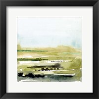 Framed Watercolor Everglade II
