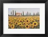 Framed Tuscan Memories I