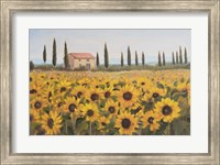 Framed Tuscan Memories I