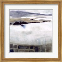 Framed Watercolor Moor I