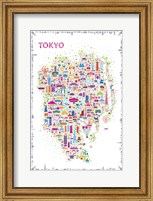 Framed Iconic Cities-Tokyo