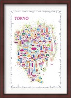 Framed Iconic Cities-Tokyo