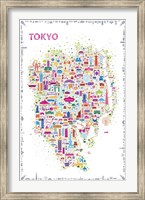 Framed Iconic Cities-Tokyo