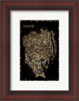 Framed Glam Iconic Cities-Tokyo