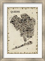 Framed Antique New York Collection-Queens