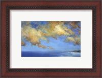Framed Golden Cloudscape