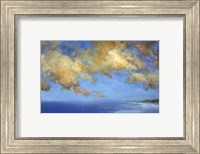 Framed Golden Cloudscape