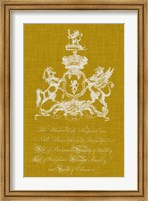 Framed Heraldry Pop IV