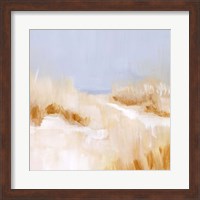 Framed Beach Grass Impression I