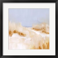 Framed Beach Grass Impression I