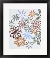 Framed 'Kaleidoscope Cut Outs I' border=