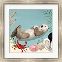 Framed Otter's Paradise I