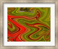 Framed Abstract Swirl