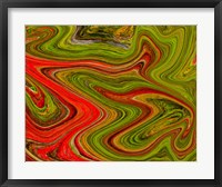 Framed Abstract Swirl