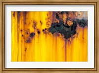 Framed Details Of Rust And Paint On Metal 4