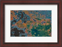 Framed Details Of Rust And Paint On Metal 17