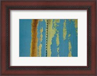Framed Details Of Rust And Paint On Metal 22