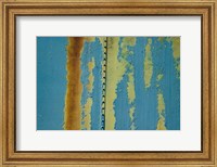 Framed Details Of Rust And Paint On Metal 22