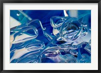 Framed Frozen Bubbles In Glass 5