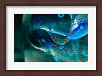 Framed Macro Of Colorful Glass 1