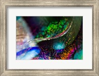 Framed Macro Of Colorful Glass 2