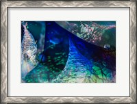 Framed Macro Of Colorful Glass 3