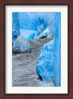 Framed Morocco, Chefchaouen Alley Walkway In Town
