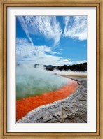 Framed Champagne Pool, Waiotapu Thermal Reserve, Near Rotorua, North Island, New Zealand