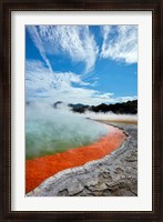 Framed Champagne Pool, Waiotapu Thermal Reserve, Near Rotorua, North Island, New Zealand