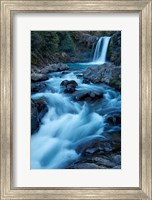 Framed Tawhai Falls, Whakapapanui Stream, Tongariro National Park, New Zealand