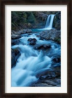 Framed Tawhai Falls, Whakapapanui Stream, Tongariro National Park, New Zealand