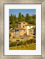 Framed Italy, Florence, Winery, Villa