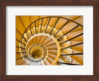 Framed Italy, Lazio, Tivoli, Villa d'Este Spiral Staircase