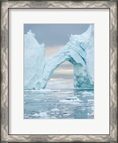 Framed Ilulissat Icefjord At Disko Bay, Greenland