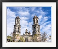 Framed San Hipolito Church, Mexico City