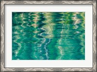 Framed Alaska, Craig Reflection In Rippled Water