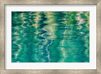 Framed Alaska, Craig Reflection In Rippled Water