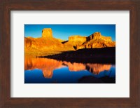 Framed Reflection, Lake Powell National Recreation Area, Utah, Arizona