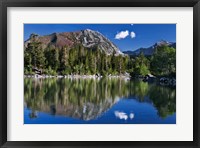 Framed California Reflections In Sherwin Lake