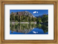 Framed California Reflections In Sherwin Lake
