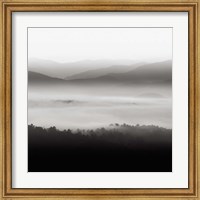 Framed Still Morning Smoky Mountains