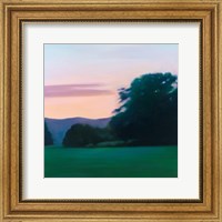 Framed Lawn at Twilight