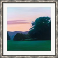 Framed Lawn at Twilight