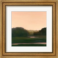 Framed Pink River