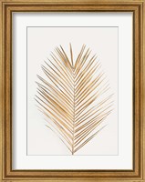 Framed Palm Leaf Gold