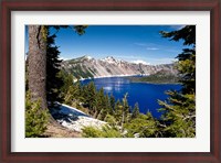 Framed Crater Lake
